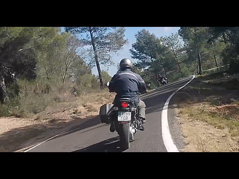 Volta motorista a les muntanyes de Prades, 385Km. Dc.2025-01-22