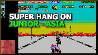 Super Hang On - Junior Stage - on the ZX Spectrum 48K !! with Commentary