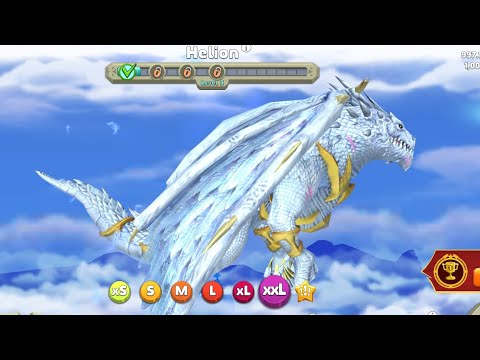 Hungry Dragon New Update Helion Dragon Max level Gameplay