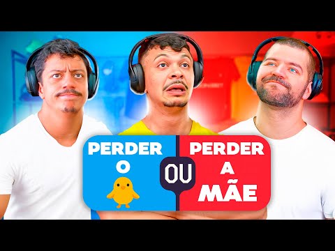 ⚠️ DEBATE: PERDER A MÃE ou PERDER O P4U??? 😱😂 *o que você prefere*