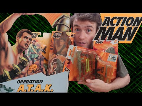 HUGE Action Man Collection Unboxing! - Operation A.T.A.K. (Hasbro 1995) - Vintage Figure Doll Review
