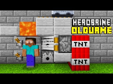 NOOB VS HEROBRİNE SALDIRISI! - Minecraft
