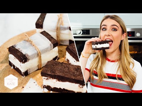 MUST TRY Oreo Truffle Ice Cream Sandwich - In The Kitchen With Kate