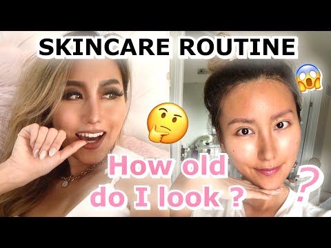 ANTI AGING SKINCARE ROUTINE | Taking off my makeup FACE REVEAL