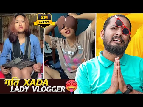 GatiXada lady vlogger @TotalBudhaMagar