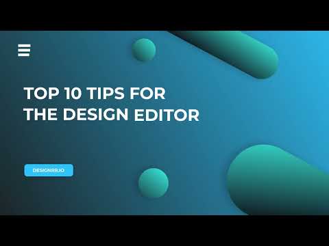 Top 10 Tips for the Design Editor | Designrr.io
