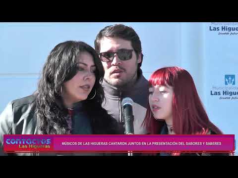 Músicos de Las Higueras se presentaron en conjunto en la presentación del Sabores y Saberes 2026