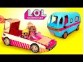 Unboxing L.O.L. Surprise || Amazing Glamper And Car For L.O.L. Cuties