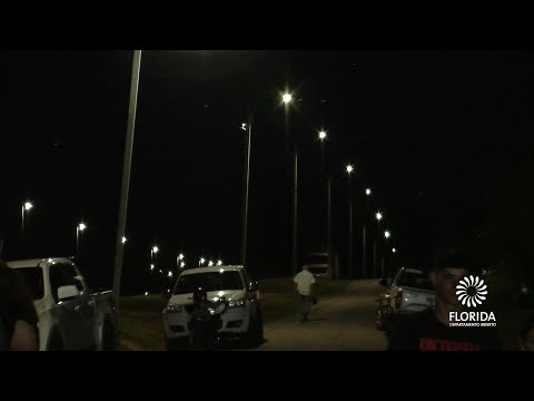 Cerro Colorado cuenta con nueva red de 180 focos de iluminación led. #FloridaCumple