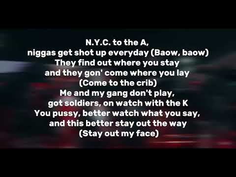 Kay Flock, Gucci Mane - Geeked Up ( Lyric )
