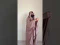 New Two Peice Jilbab By Kiran Ismail Shop Link In Bio Muslimah Elegant Short Simple Tutorial