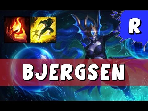 Bjergsen as Syndra vs Lux MID - S5 EUW SoloQ - League of Legends