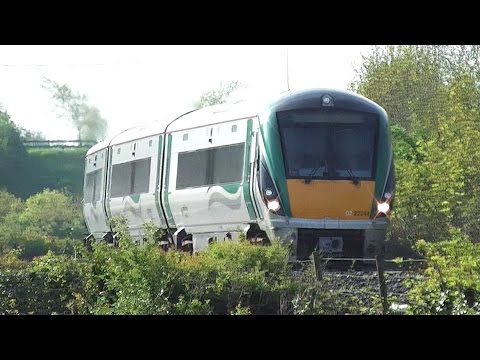 IE 22000 Class Intercity Train number 22244 - Blakestown, Kildare