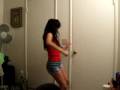 She really does move her body like a cyclone xD ...