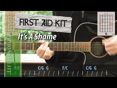 First Aid Kit - It's A Shame | guitar lesson
