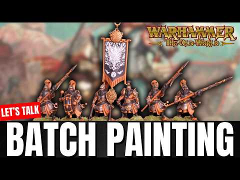 Batch Painting Tips for Warhammer: Cathay Jade Warriors