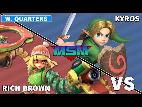 Offline MSM 239 - Rich Brown (Min Min) VS W8 | Kyros (Young Link) Winners Quarters
