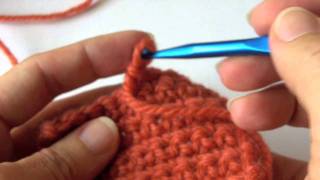 First Row of Single Crochet from Foundation Chain & How to Turn: Crochet Basics