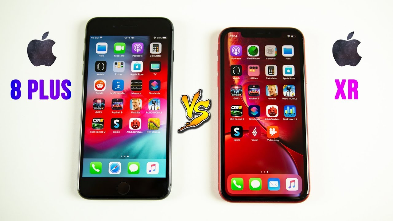 iPhone XR vs iPhone 8 Plus SPEED Test - Does 1 Generation Make a Difference?