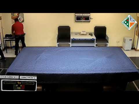 LLIGA CATALANA 3BANDES 3aDIV - 1aJORNADA - CB LLEIDA "B" vs S.C. COLÓN "A"