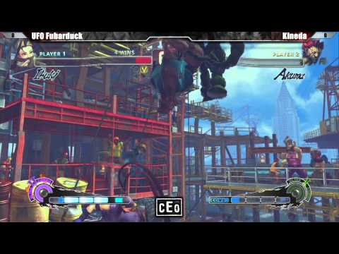 SSF4 AE2012 UFO Fubarduck vs Kineda - CEO 2012 Tournament