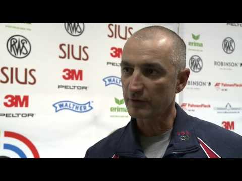 Interview (ENG) with Emil Milev - Men's 25m Rapid Fire Pistol World Champion at Munich 2013 ISSF WCF