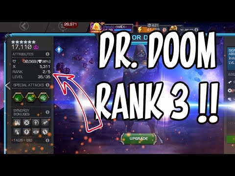 RANK 3 DR. DOOM SIX STAR! MARVEL CONTEST OF CHAMPIONS