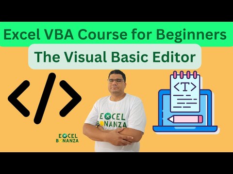 Introduction to the Visual basic environment in excel | Excel VBA Course for beginners 06