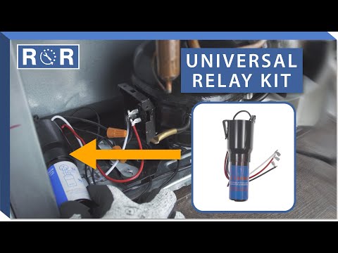 How to Install a Universal Relay (3 n' 1 Compressor Starter Kit) | Repair & Replace
