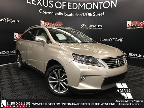 Used Tan 2015 Lexus RX 350 Sportdesign Edition In Depth Review Stony Plain Alberta