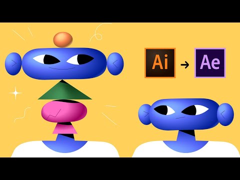 Animating a Simple Character in After Effects Animation Tutorial