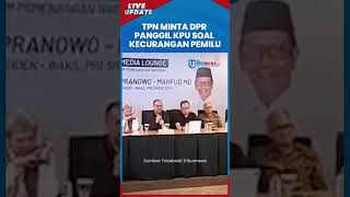 DPR Diminta Memanggil KPU terkait Dugaan Kecurangan Pemilu, Ganjar-Mahfud: Demi Transparansi Publik