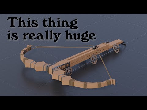 Da Vinci's Giant Crossbow - More Interesting Design Than You May Think