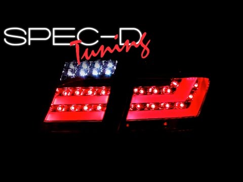 SPECDTUNING DEMO VIDEO: 2007-2009 LEXUS LS460 LED TAIL LIGHTS