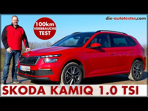 Skoda Kamiq Style 1.0 l TSI 85 kW (115 PS) 100 km consumption test price facts German 2019 2020