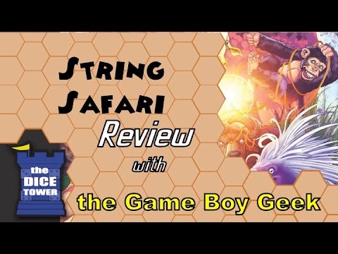 The Game Boy Geek (Dice Tower) Reviews String Safari