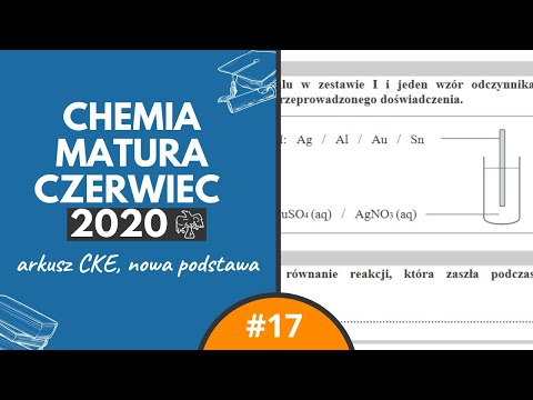 BLASZKOWY SCHEMAT Z TEKSTU *nietypowe* - Matura Chemia CKE 2020 Maj/Czerwiec - Zadanie 17