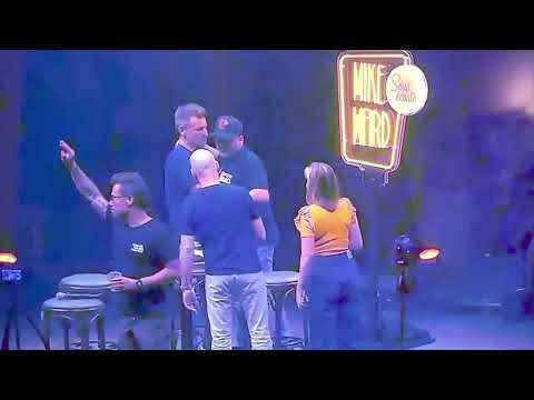 Jean Thomas Jobin chute au centre Bell