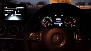 Mercedes Night Drive Car Status  Car Story  HD #ca