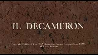 The Decameron (1971) Video