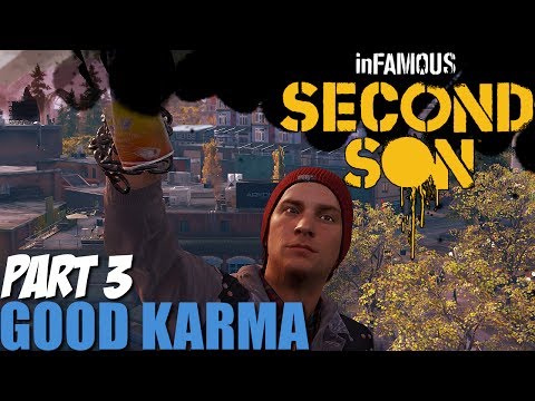 Infamous Second Son Gameplay Walkthrough Part 3 - Good Karma
