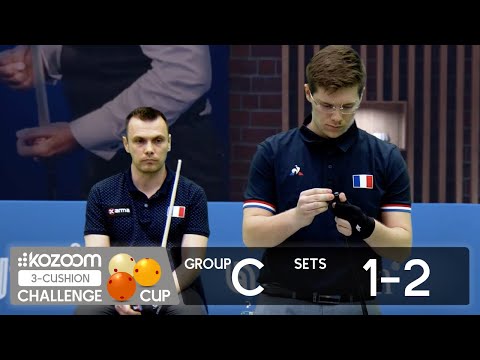 3-Cushion Kozoom Challenge Cup - Group C Sets 1&2