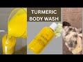 DIY GOLDEN Turmeric Orange Body Wash For Healthy Skin Very Hydrating