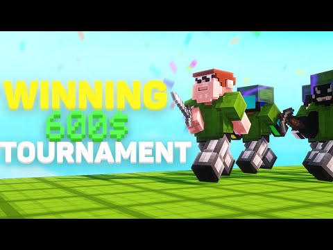 Winning $600 In The BIGGEST Hypixel Guild Tournament (Guild Cup)