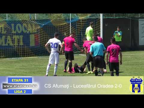 Rezumat CS Afumaţi - Luceafărul Oradea 25.04.2018