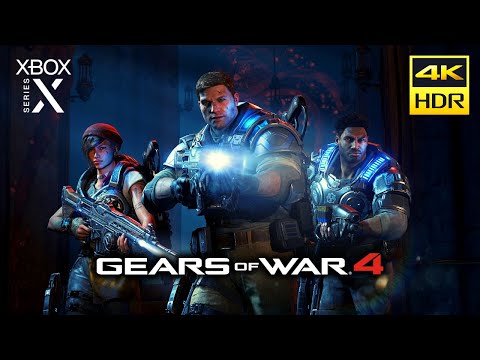 Gears of War 4 (XSX) Full Game Walkthrough in 4K60 HDR
