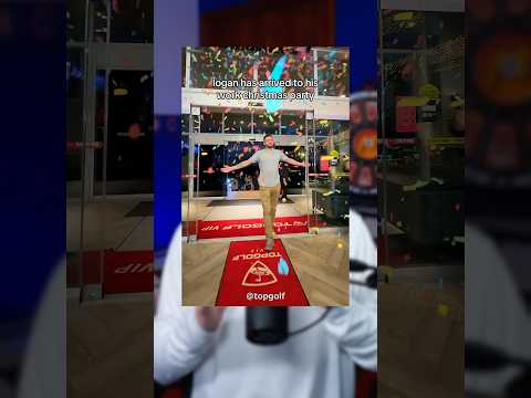 Topgolf Saved His Christmas Party 🔥