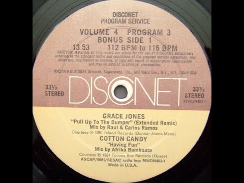 Disconet Volume 4, Program 3 / Cotton Candy - Having Fun (1981)