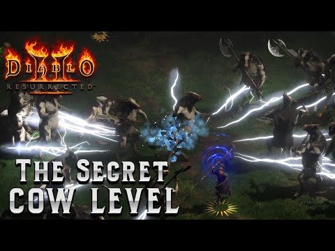 THE SECRET COW - First look in Diablo 2 Resurrected