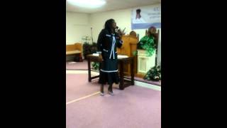 Prophetess James Singing Nobody Greater